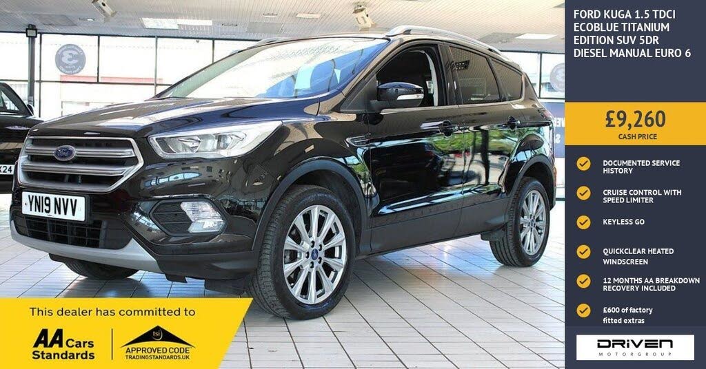 2019 Ford Kuga 1.5TDCi Titanium Edition