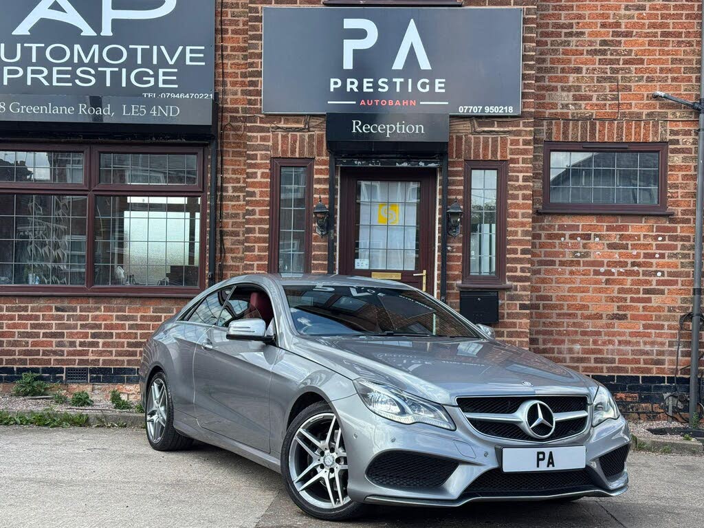 2015 Mercedes-Benz E-Class 3.0CDI E350 AMG Line (247bhp) Coupe 2d