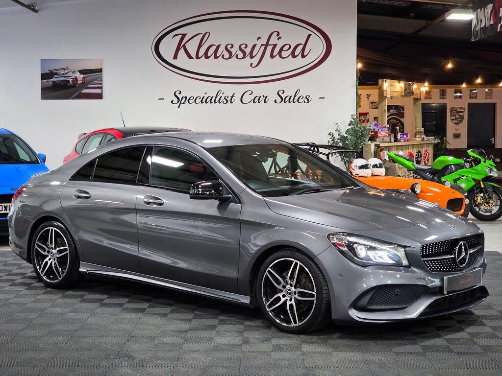 2017 Mercedes-Benz CLA 2.1d CLA 220 AMG Line Coupe 4d