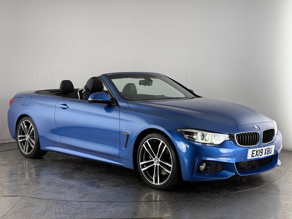 2019 BMW 4 Series 2.0TD 420d M Sport Convertible 2d Auto