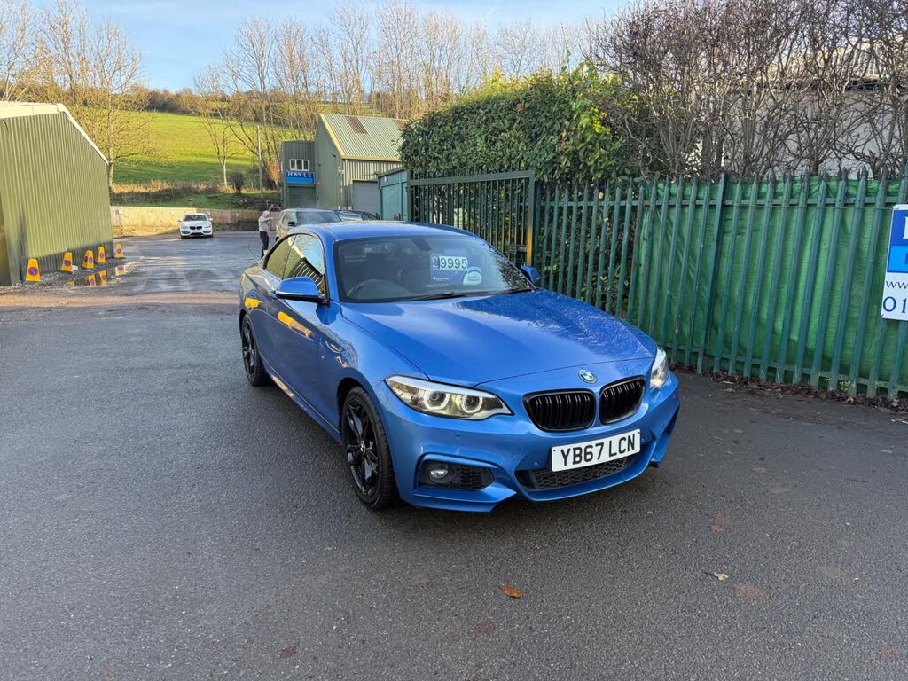 2018 BMW 2 Series 2.0TD 220d M Sport (190bhp) Coupe 2d Auto