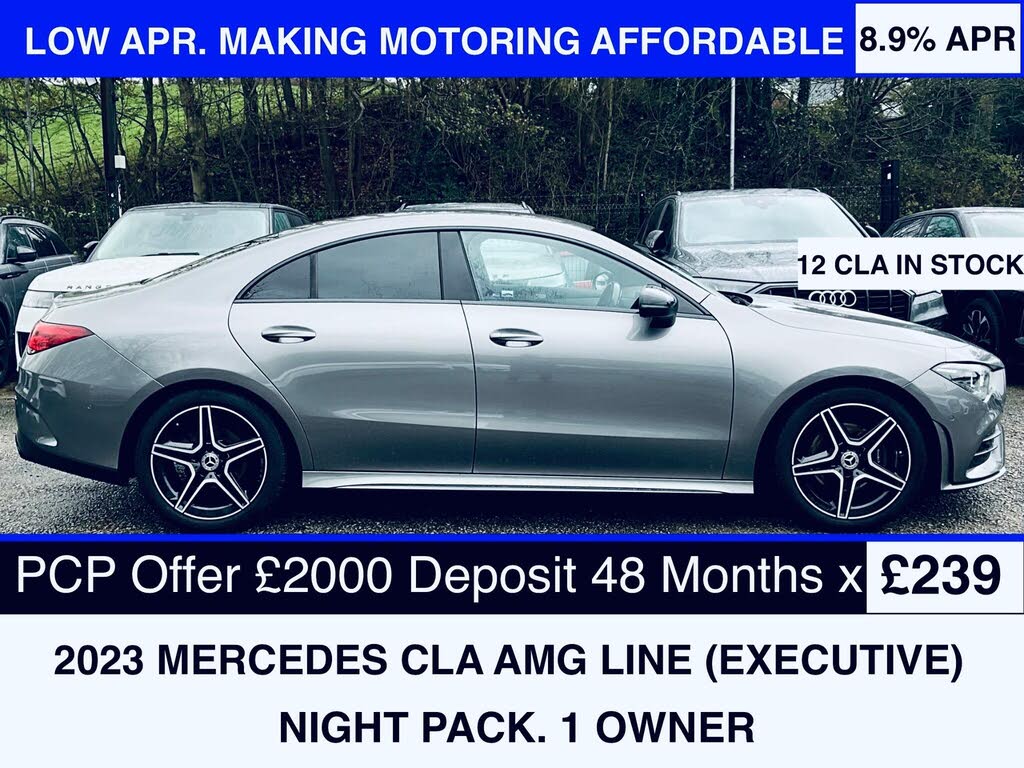 2023 Mercedes-Benz CLA 1.3 CLA 180 AMG Line Coupe 4d