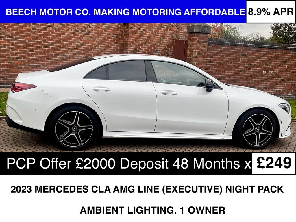 2023 Mercedes-Benz CLA 1.3 CLA 180 AMG Line Coupe 4d