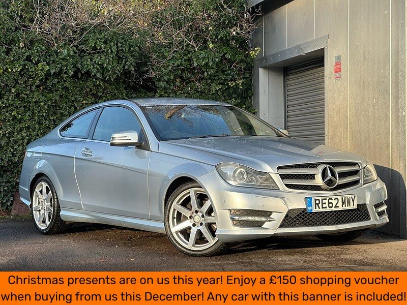 2012 Mercedes-Benz C-Class 1.6 C180 AMG Sport Coupe 2d 7G-Tronic Plus