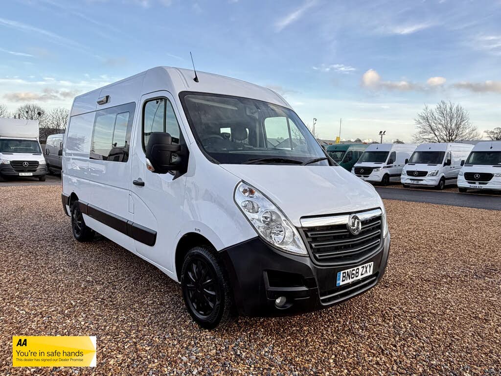 2018 Vauxhall Movano 2.3CDTI L2H2 F3500 (130PS)(EU6) BiTurbo Panel Van