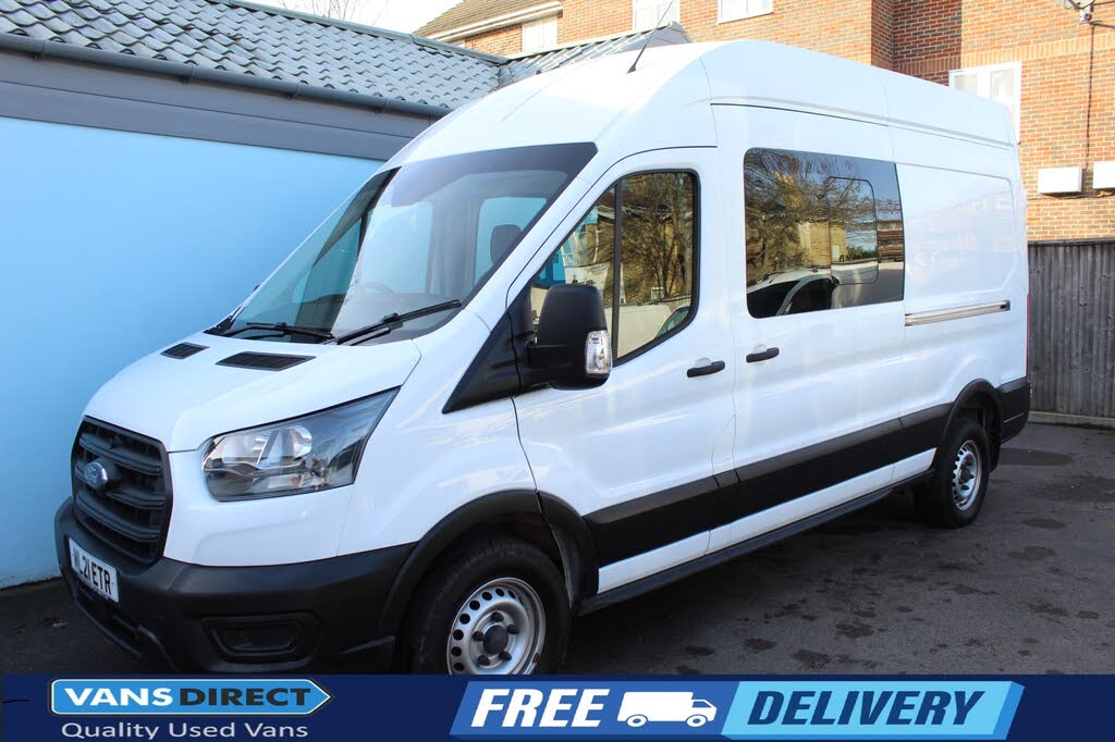 2021 Ford Transit 2.0TDCi 350 L3H3 Leader (130PS)(EU6dT) RWD Double Cab-in-Van