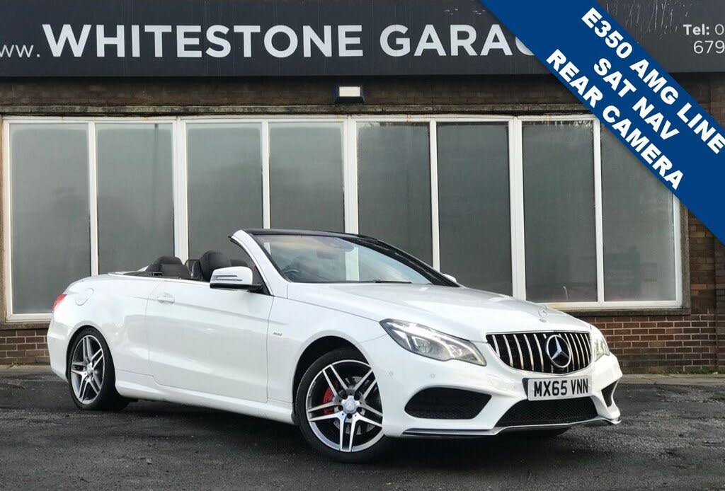 2015 Mercedes-Benz E-Class 3.0CDI E350 AMG Line (258ps) Cabriolet 2d