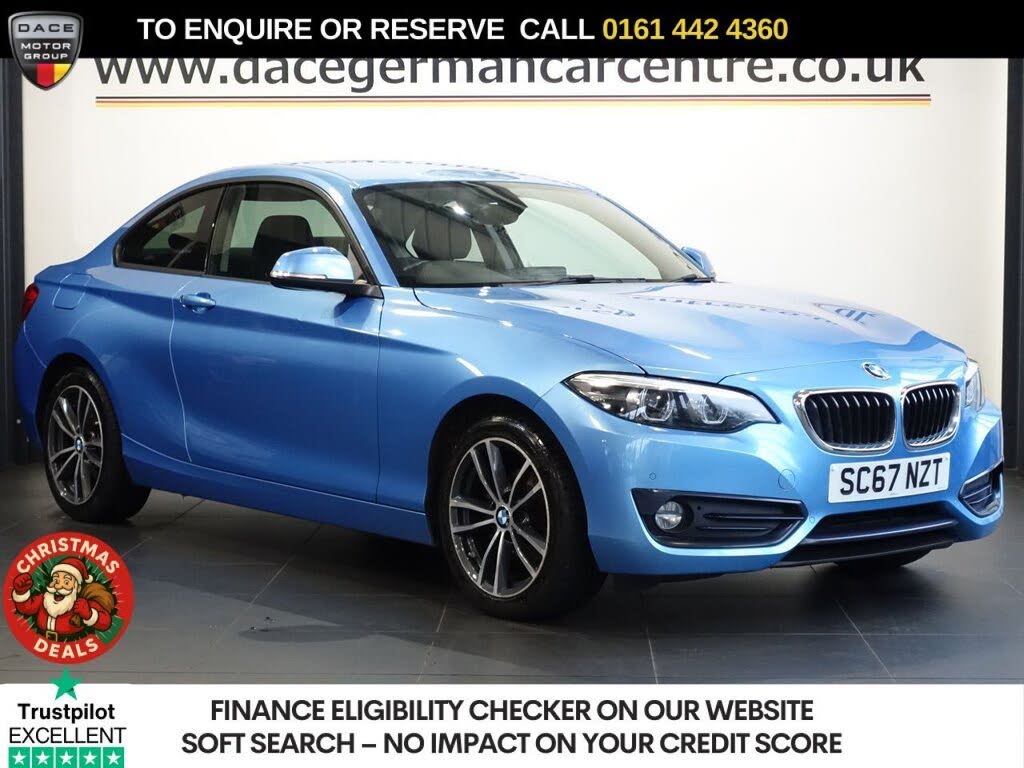 2018 BMW 2 Series 1.5 218i Sport (134bhp) Coupe 2d