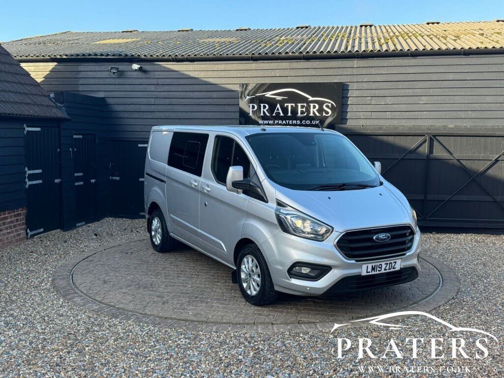 2019 Ford Transit Custom 2.0TDCi 300 L1H1 Limited (130PS)(EU6) Double Cab-in-Van auto