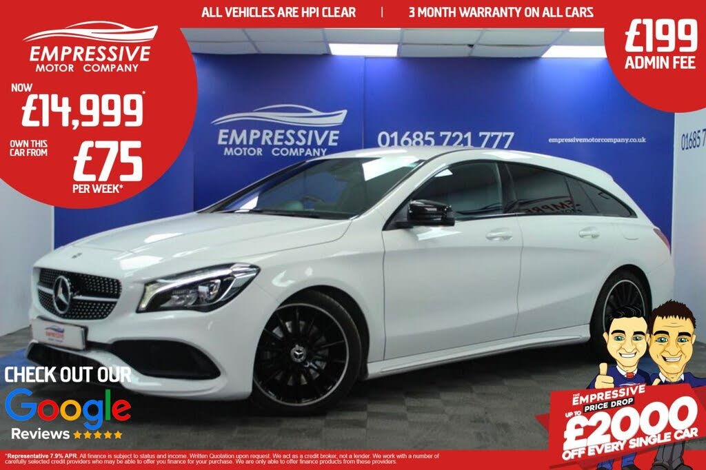 2018 Mercedes-Benz CLA 2.1d CLA 220d AMG Line Night Edition (177ps) (s/s) Shooting Brake 5d