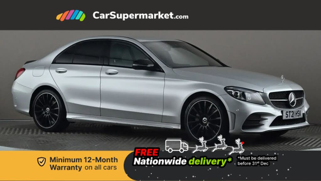 2021 Mercedes-Benz C-Class 2.0d C220d AMG Line Night Edition Premium Saloon 4d
