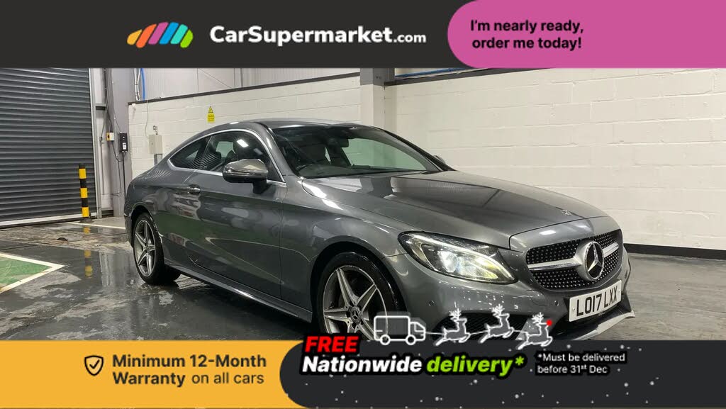 2017 Mercedes-Benz C-Class 2.1d C220d AMG Line (s/s) Coupe 2d 9G-Tronic Plus