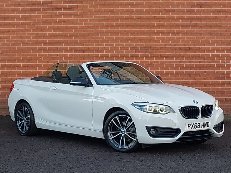 2018 BMW 2 Series 2.0TD 218d Sport (150bhp) Convertible 2d Auto