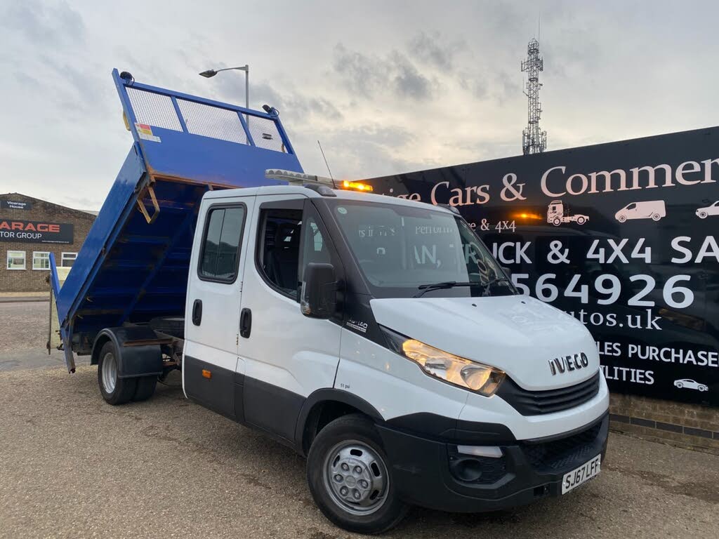 2017 Iveco Daily C Class 2.3TD 35C14 MWB 35C14D (EU6) 3450 Crewcab Chassis