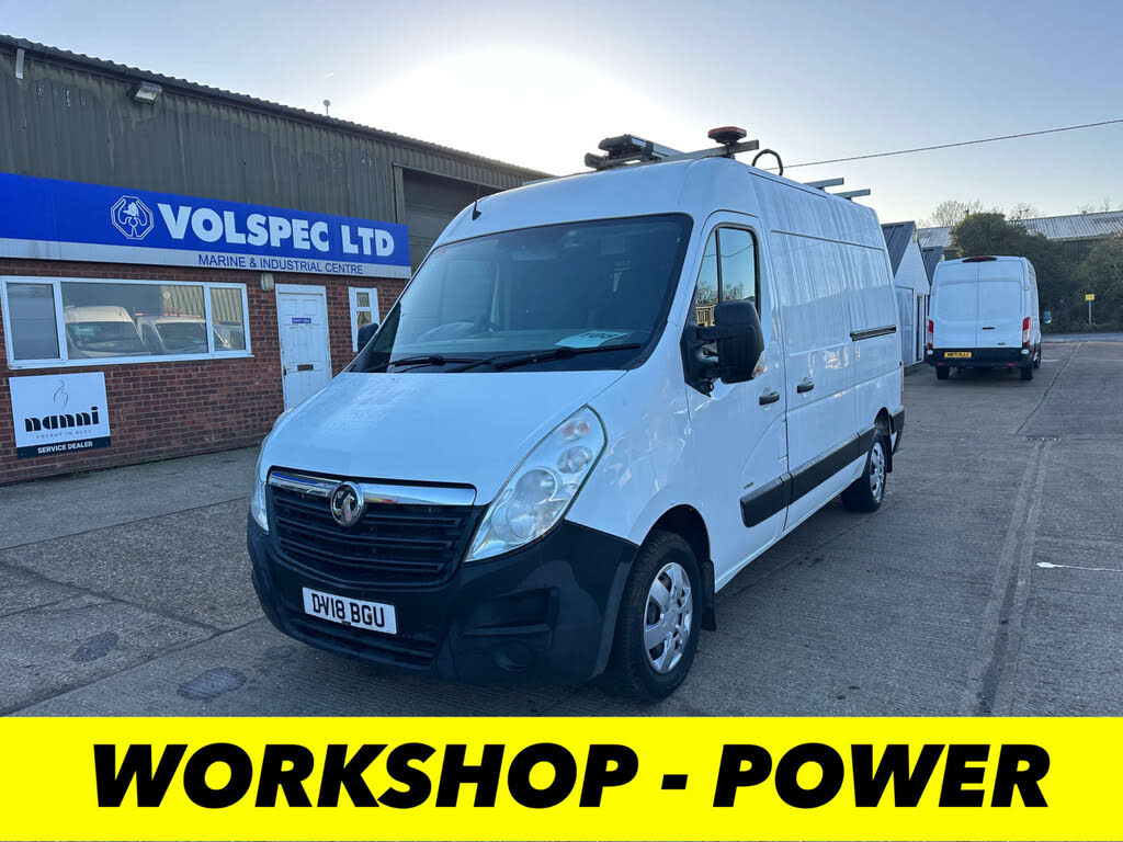2018 Vauxhall Movano 2.3CDTI L2H2 F3500 (130PS)(EU6) BiTurbo Panel Van