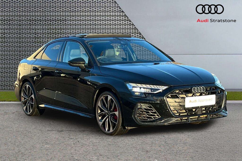 2025 Audi S3 2.0 TFSI Black Edition Saloon 4d