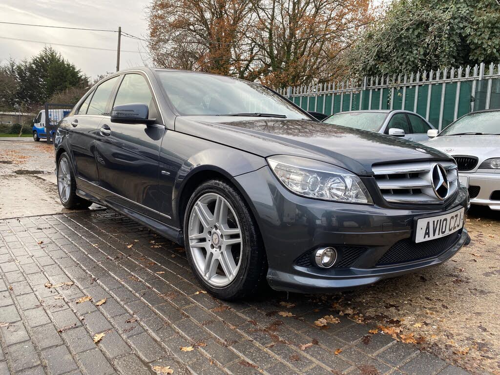 2010 Mercedes-Benz C-Class 1.8 C180 CGI Sport Blue F Saloon 4d auto