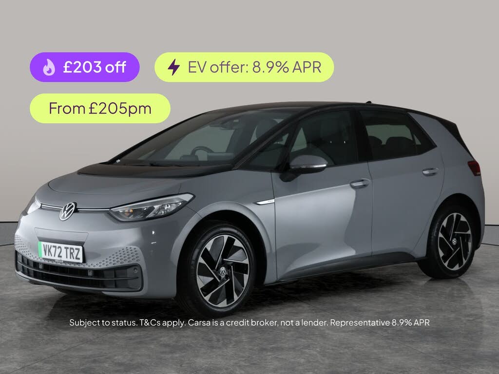 2022 Volkswagen ID.3 E Life (145ps) (58kWh) Pro