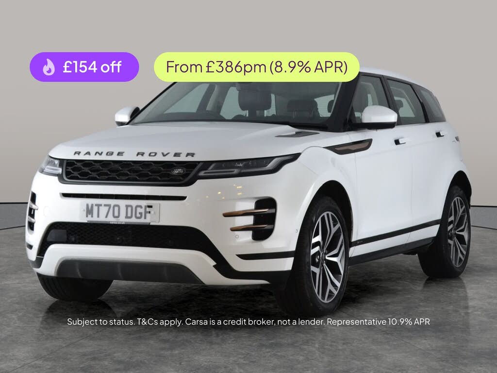 2020 Land Rover Range Rover Evoque 1.5 P300e R- Dynamic HSE (309ps) 1498cc