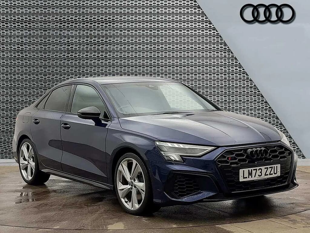 2023 Audi S3 2.0 TFSI Black Edition Saloon 4d