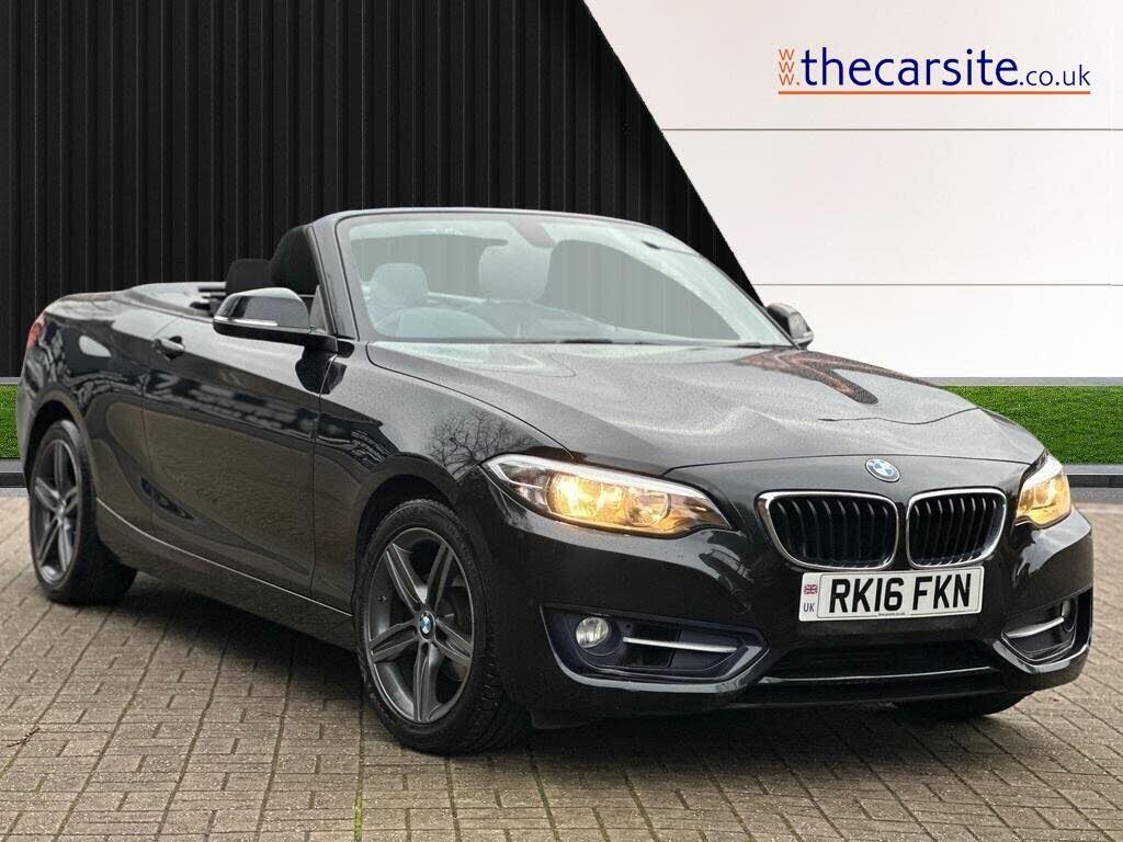 2016 BMW 2 Series 1.5 218i Sport Convertible 2d Auto