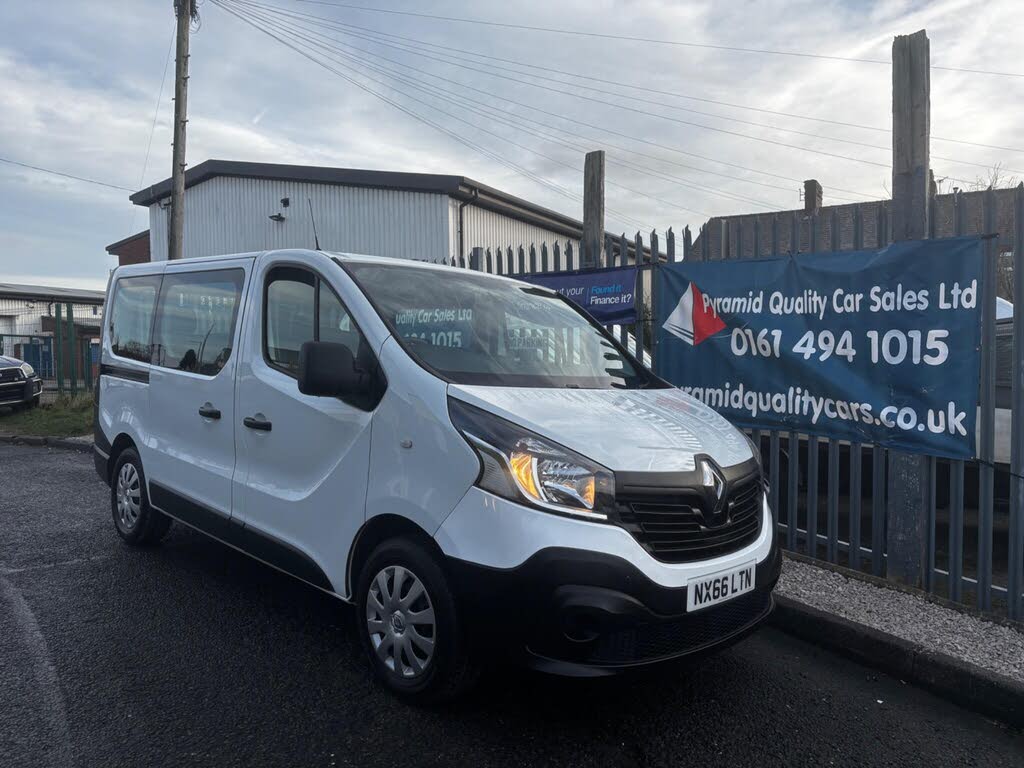2016 Renault Trafic 1.6dCi SL27 125 Business 125(Eu6) Minibus 9 seats