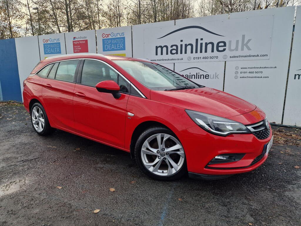 2019 Vauxhall Astra 1.6CDTi SRi Nav (110ps) (s/s) (ecoTEC) (BlueInjection) Sport Tourer