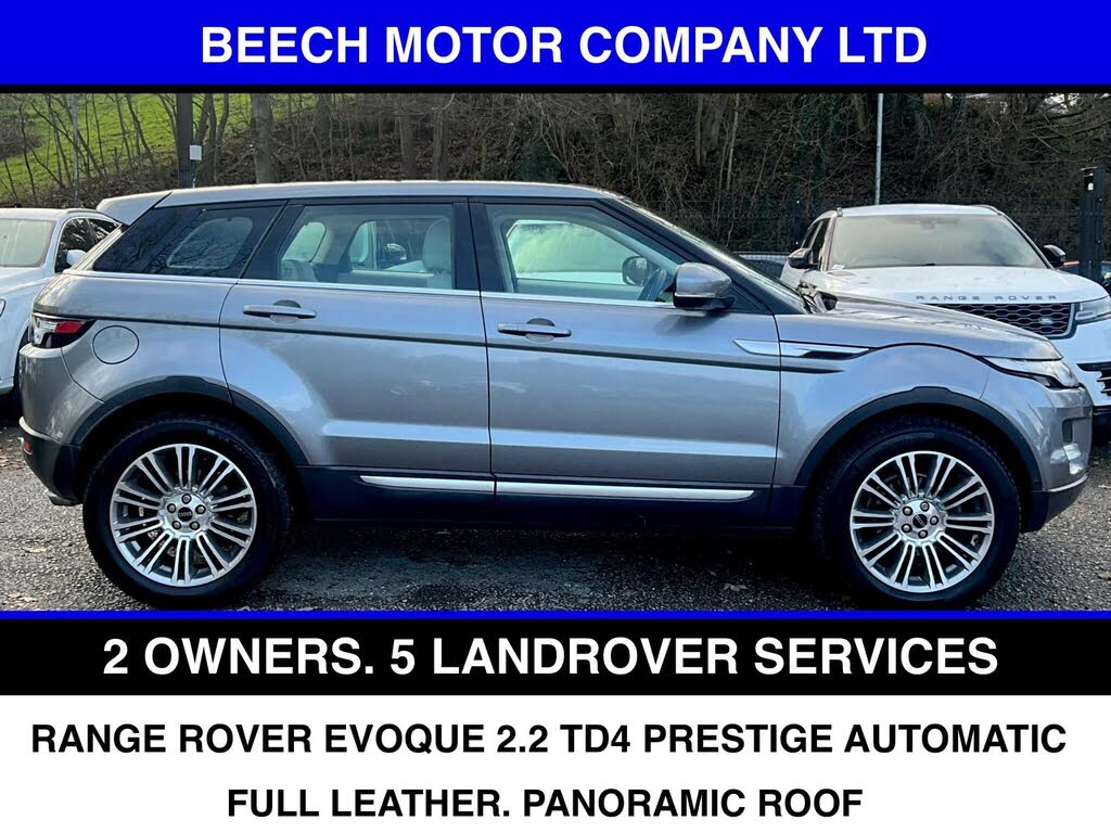 2012 Land Rover Range Rover Evoque 2.2TD Prestige LUX (190bhp) 4X4 Hatchback 5d Auto