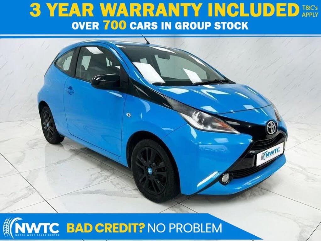 2015 Toyota AYGO 1.0 VVT-i x-cite 2 (69bhp) (x-nav) 3d