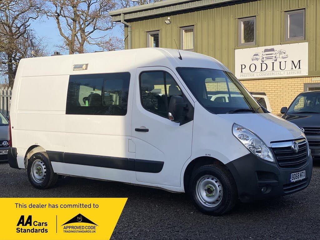 2018 Vauxhall Movano 2.3CDTI L2H2 F3500 (130PS)(EU6) BiTurbo Panel Van