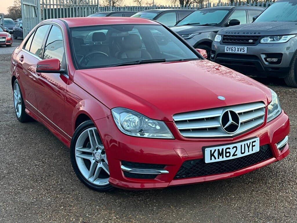 2012 Mercedes-Benz C-Class 2.1TD C220 CDI AMG Sport (M Pilot) 2.1CDI Blue F Saloon 4d 7G-Tronic Plus