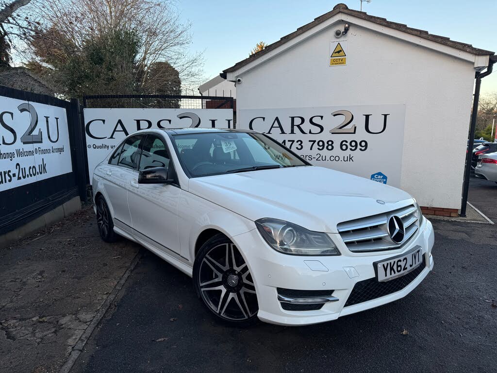 2012 Mercedes-Benz C-Class 2.1TD C220 CDI AMG Sport Plus (M Pilot) 2.1CDI Blue F Saloon 4d 7G-Tronic