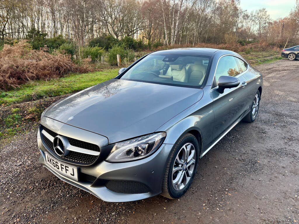 2016 Mercedes-Benz C-Class 2.0 C200 Sport (184ps) (Premium Plus)(s/s) Coupe 2d 4MATIC 9G-Tronic Plus