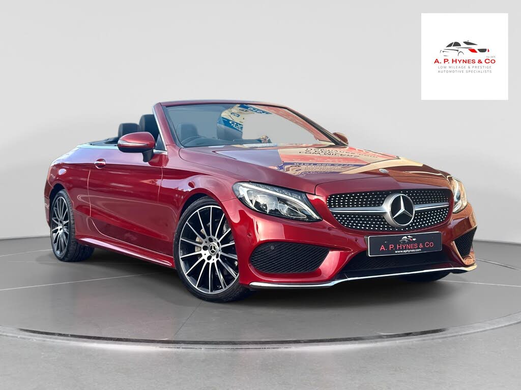 2017 Mercedes-Benz C-Class 2.1d C220d AMG Line (Premium Plus)(s/s) Cabriolet 2d 9G-Tronic Plus