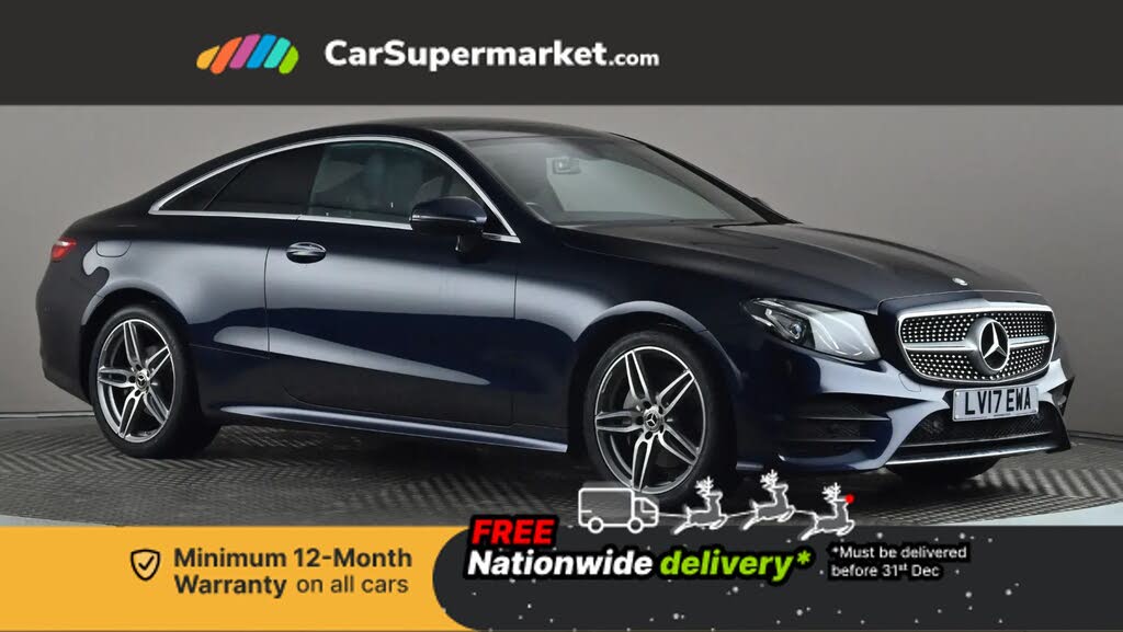 2017 Mercedes-Benz E-Class 2.0d E220d AMG Line (Premium)(s/s) Coupe 2d