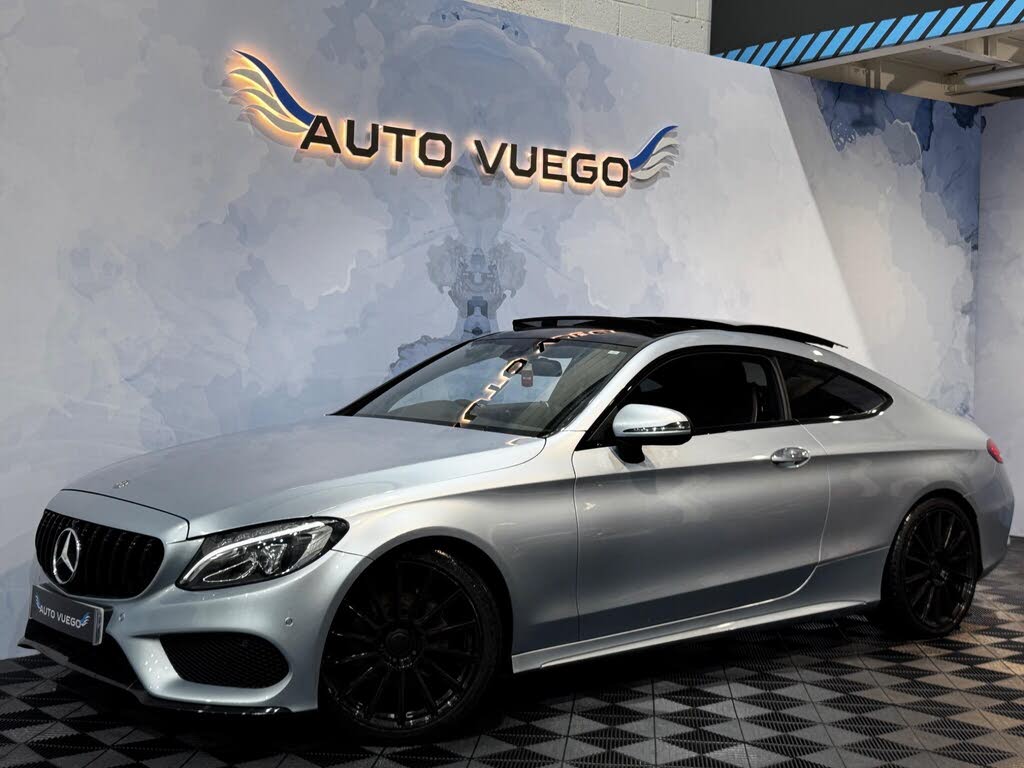 2015 Mercedes-Benz C-Class 2.1d C220d AMG Line (170bhp) (Premium)(s/s) Coupe 2d 9G-Tronic Plus