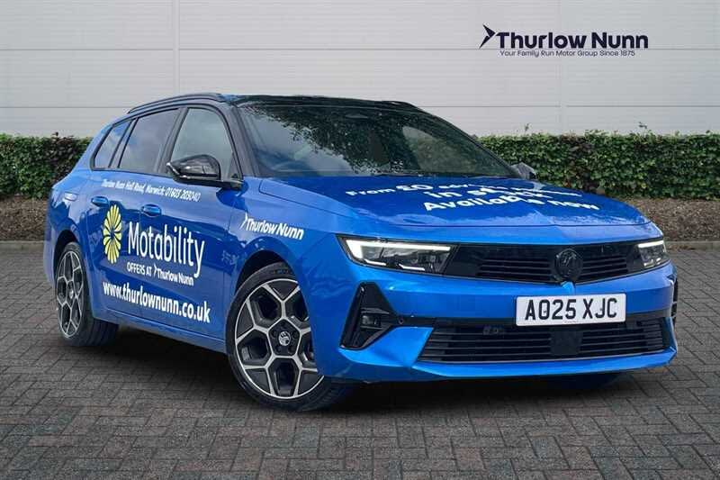 2025 Vauxhall Astra 1.2 Turbo Ultimate (130ps) Sport Tourer Auto