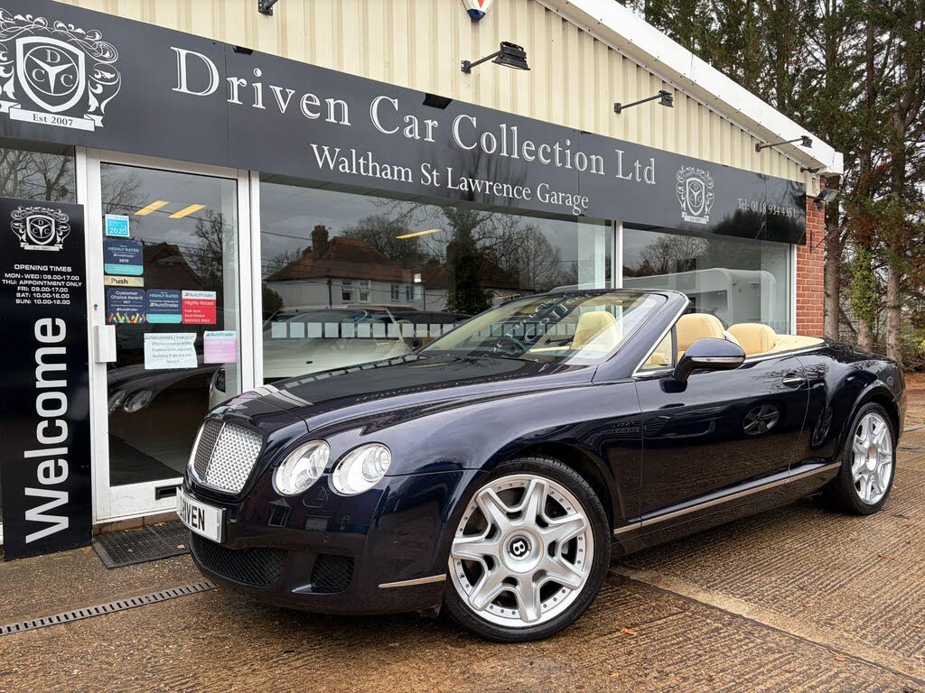 2010 Bentley Continental 6.0 W12 GTC auto