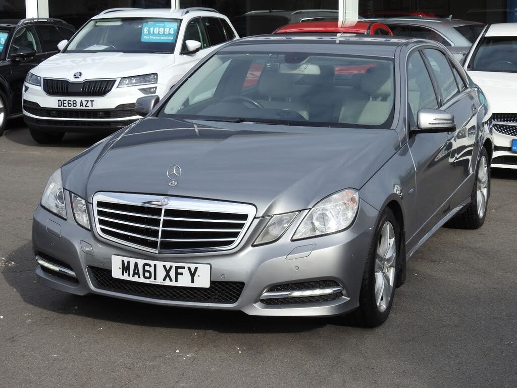 2011 Mercedes-Benz E-Class 2.1TD E220 Executive SE 2.1CDI Blue F Saloon 4d 7G-Tronic