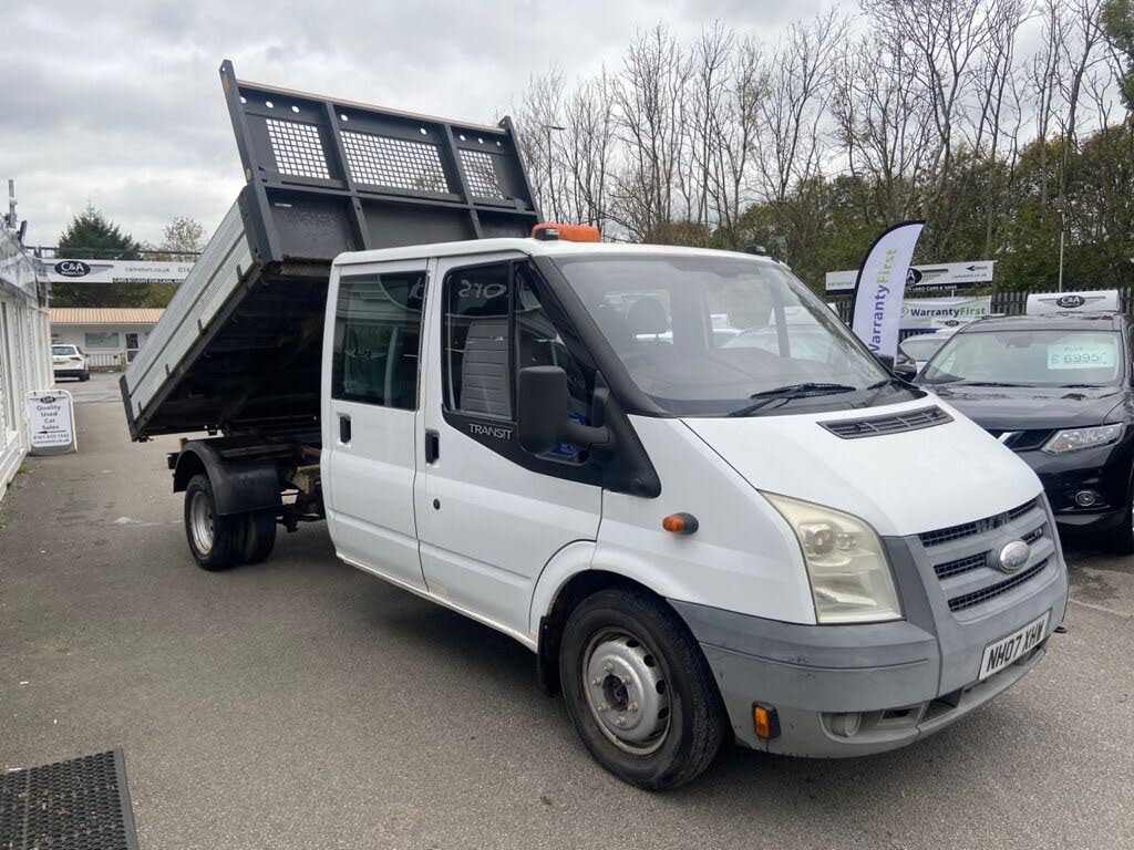 2007 Ford Transit 2.4TD (100PS) 350 LWB (DRW) Crewcab Chassis 3750mm 2402cc