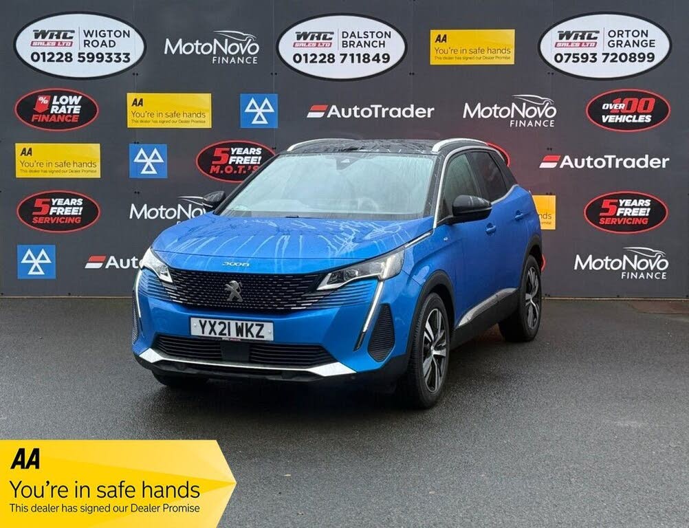2021 Peugeot 3008 SUV 1.5 BlueHDi GT