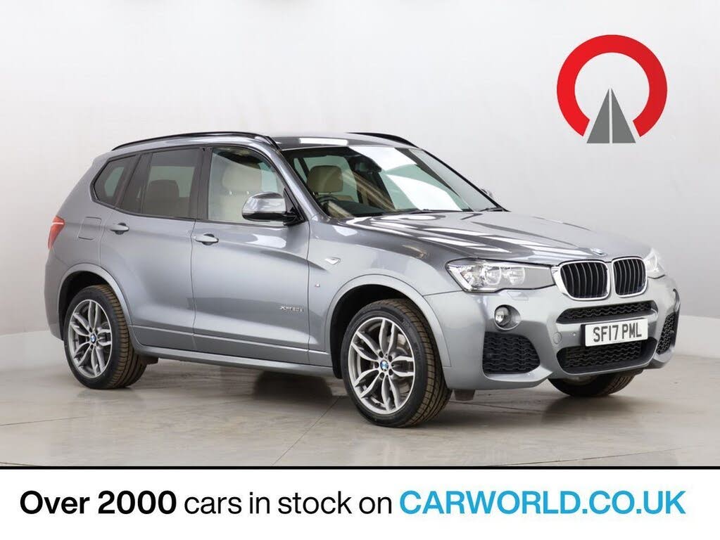 2017 BMW X3 2.0TD xDrive20d M Sport (190bhp)