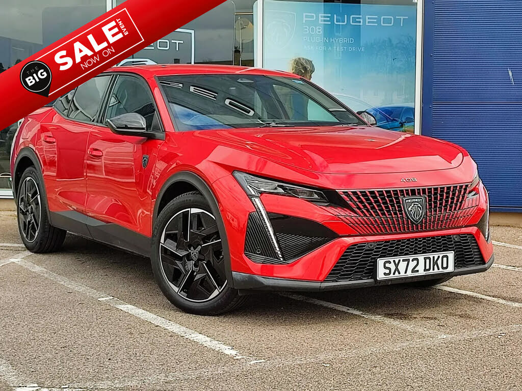 2023 Peugeot 408 1.2 PureTech GT (130ps) (s/s) EAT8