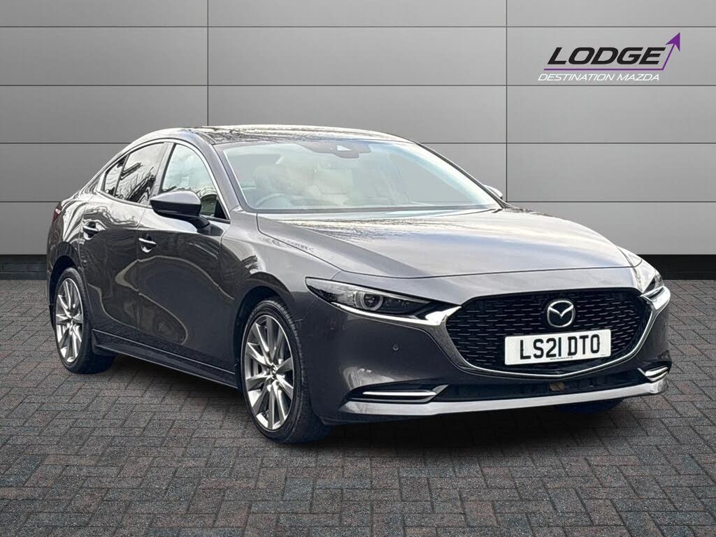 2021 Mazda Mazda3 2.0 GT Sport Tech (186ps) (Stone Leather) Saloon 4d Auto