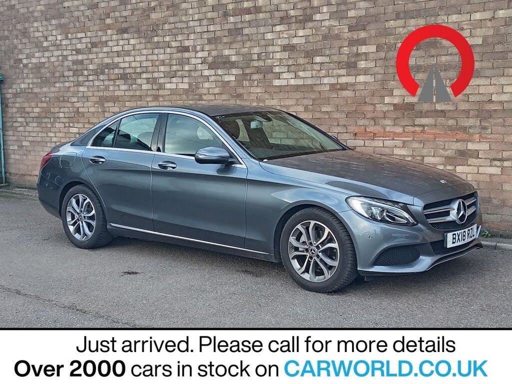 2018 Mercedes-Benz C-Class 1.6d C200d Sport (136ps) (s/s) Saloon 4d 7G-Tronic Plus