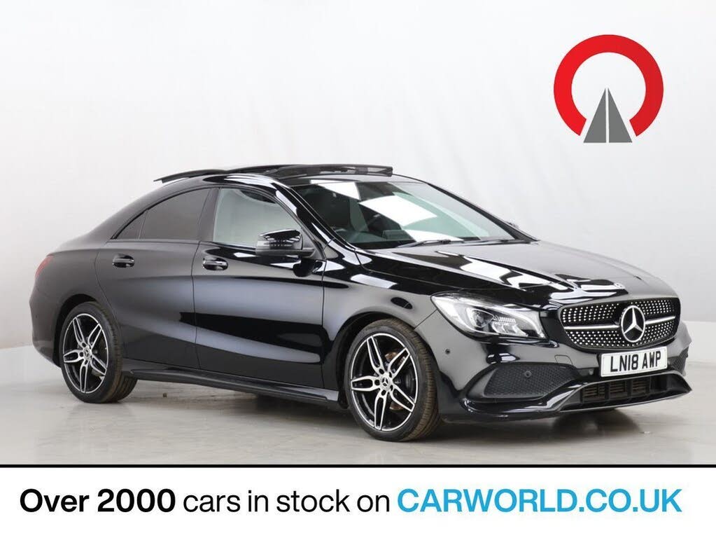 2018 Mercedes-Benz CLA 1.6 CLA 180 AMG Line Coupe 4d 7G-DCT