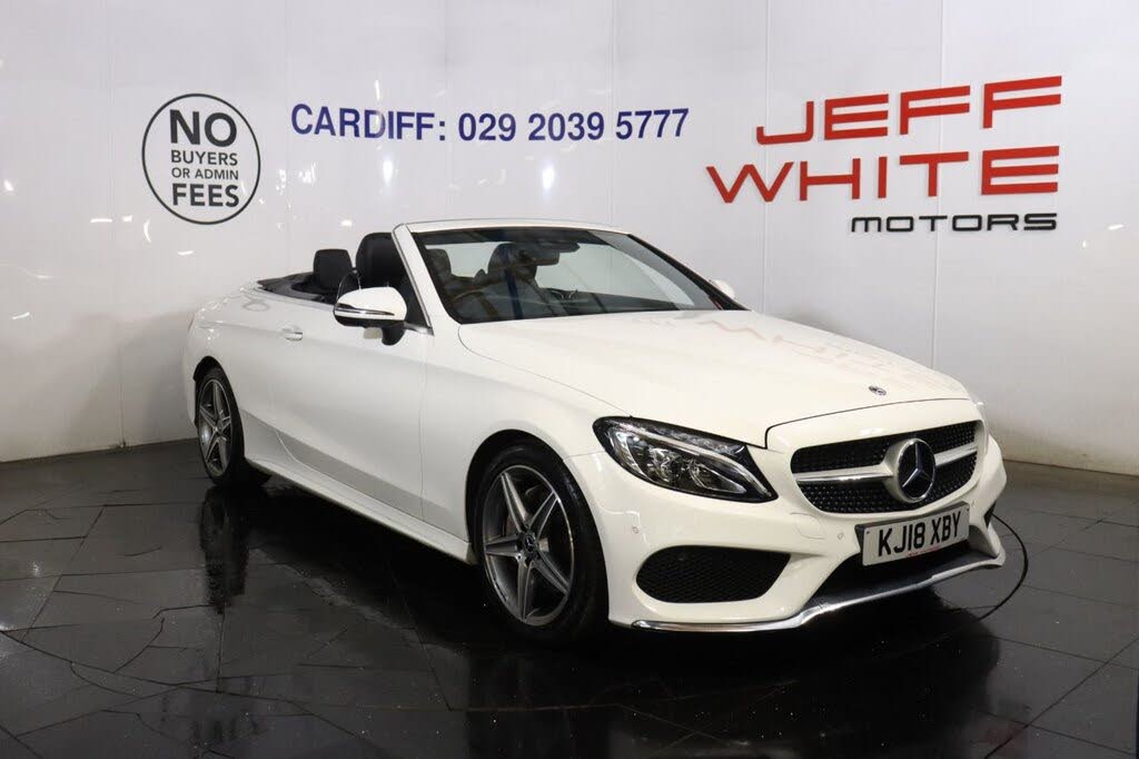 2018 Mercedes-Benz C-Class 2.1d C220d AMG Line (s/s) Cabriolet 2d 9G-Tronic Plus