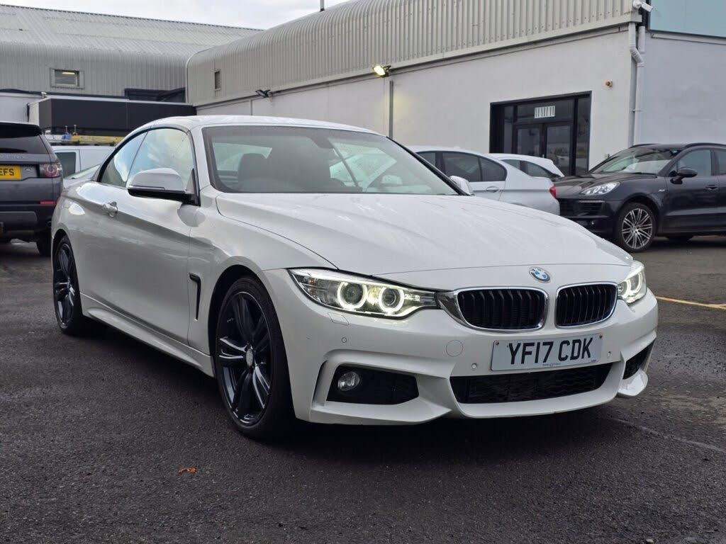 2017 BMW 4 Series 2.0TD 420d M Sport Convertible 2d Auto