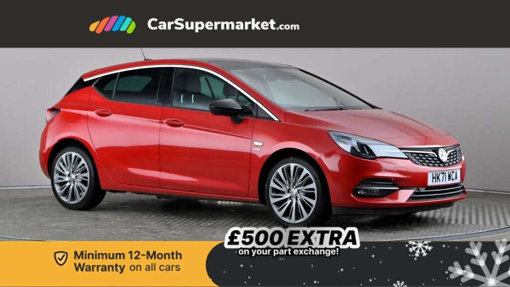2021 Vauxhall Astra 1.2 Turbo Griffin Edition Hatchback