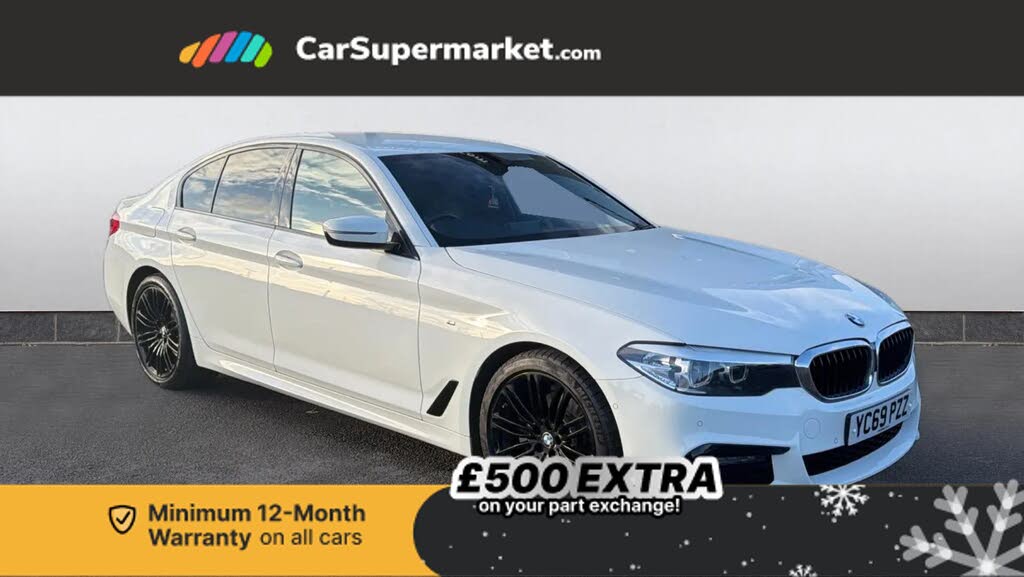 2019 BMW 5 Series 2.0TD 520d M Sport (188bhp) xDrive (Plus Pack) Saloon 4d